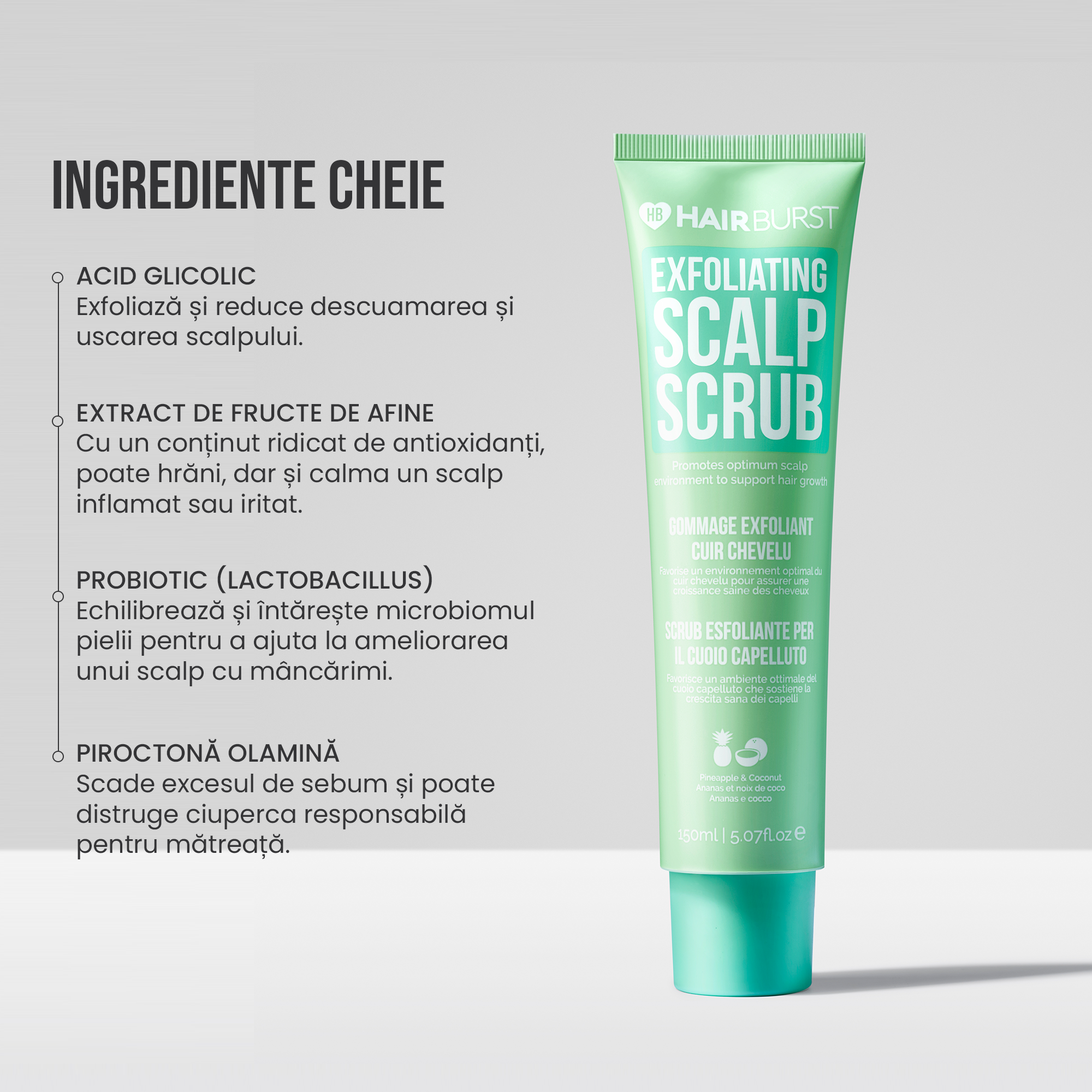 Scrub Exfoliant Scalp