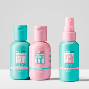 Mini Set pentru Volum & Creștere (Șampon, Balsam & Elixir)