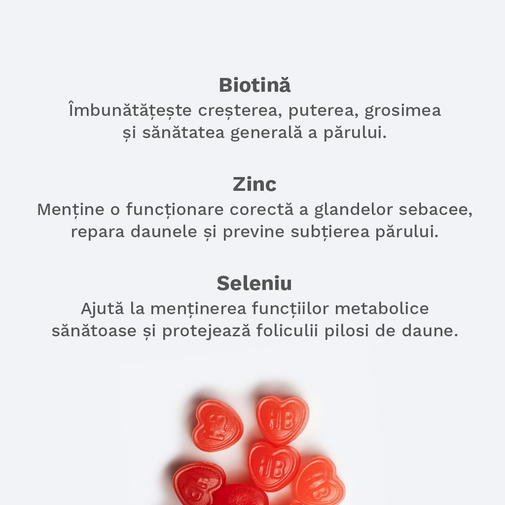 Vitamine masticabile pentru păr