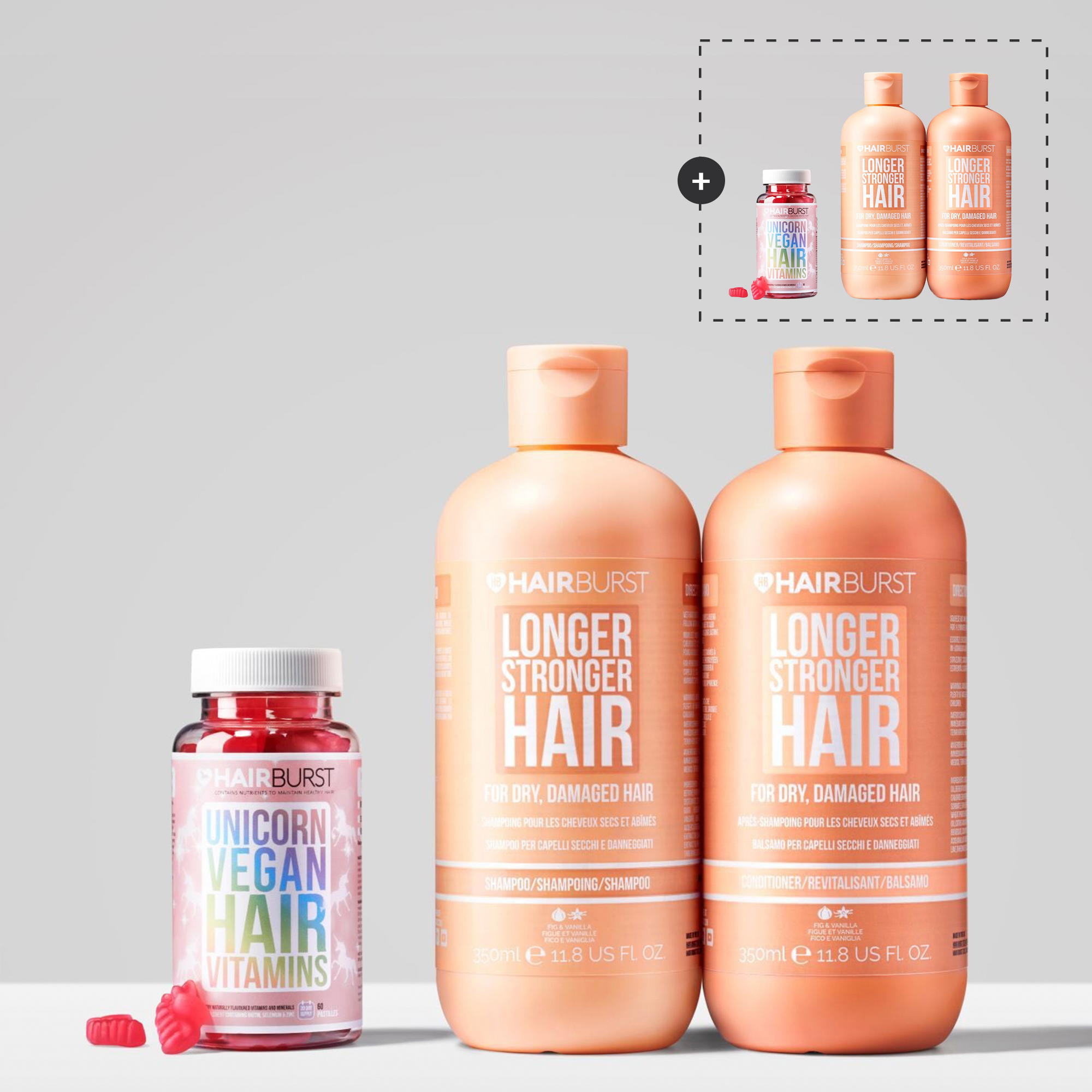 Set Creșterea Părului Vitamine Vegane