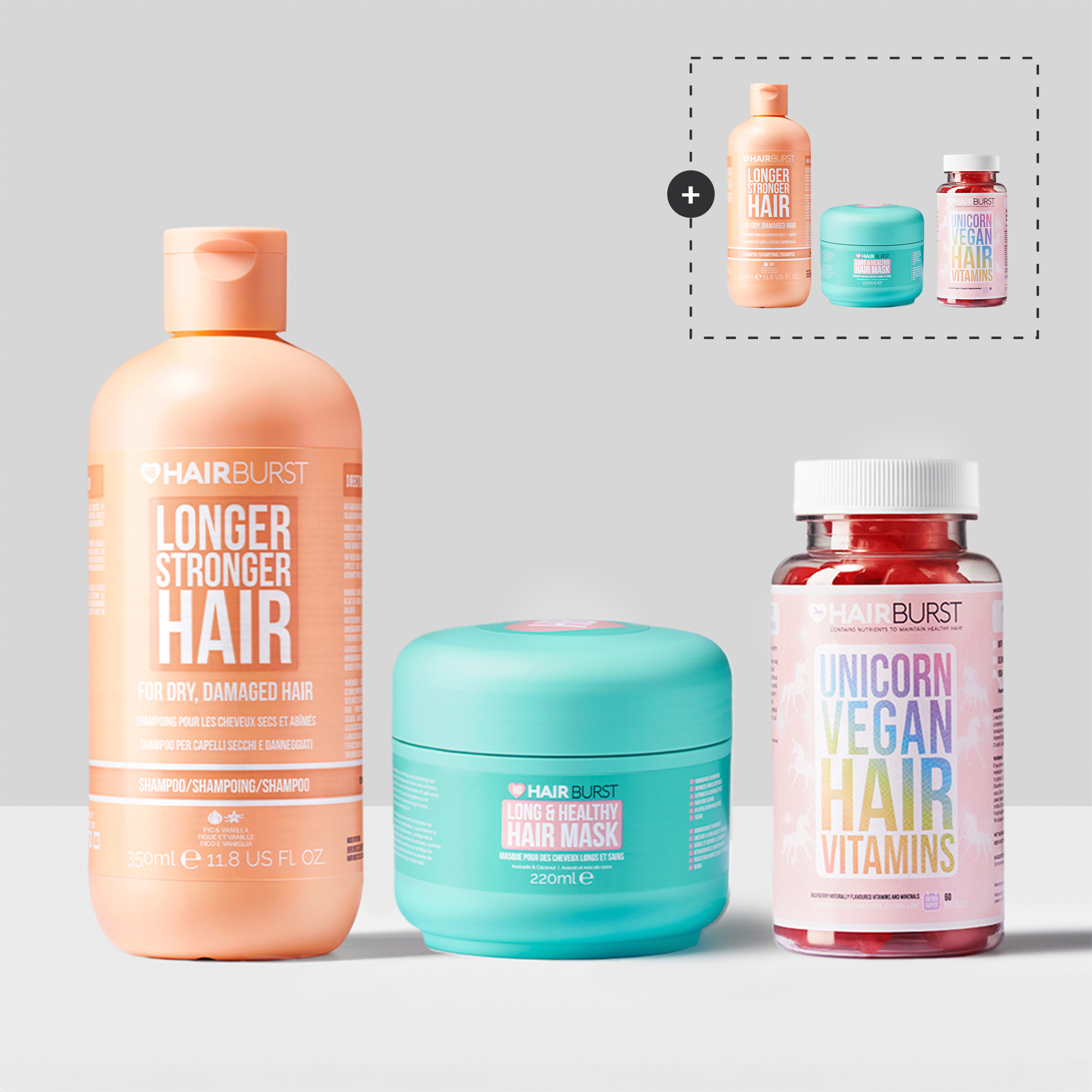 Trio Vegan Păr Sănătos