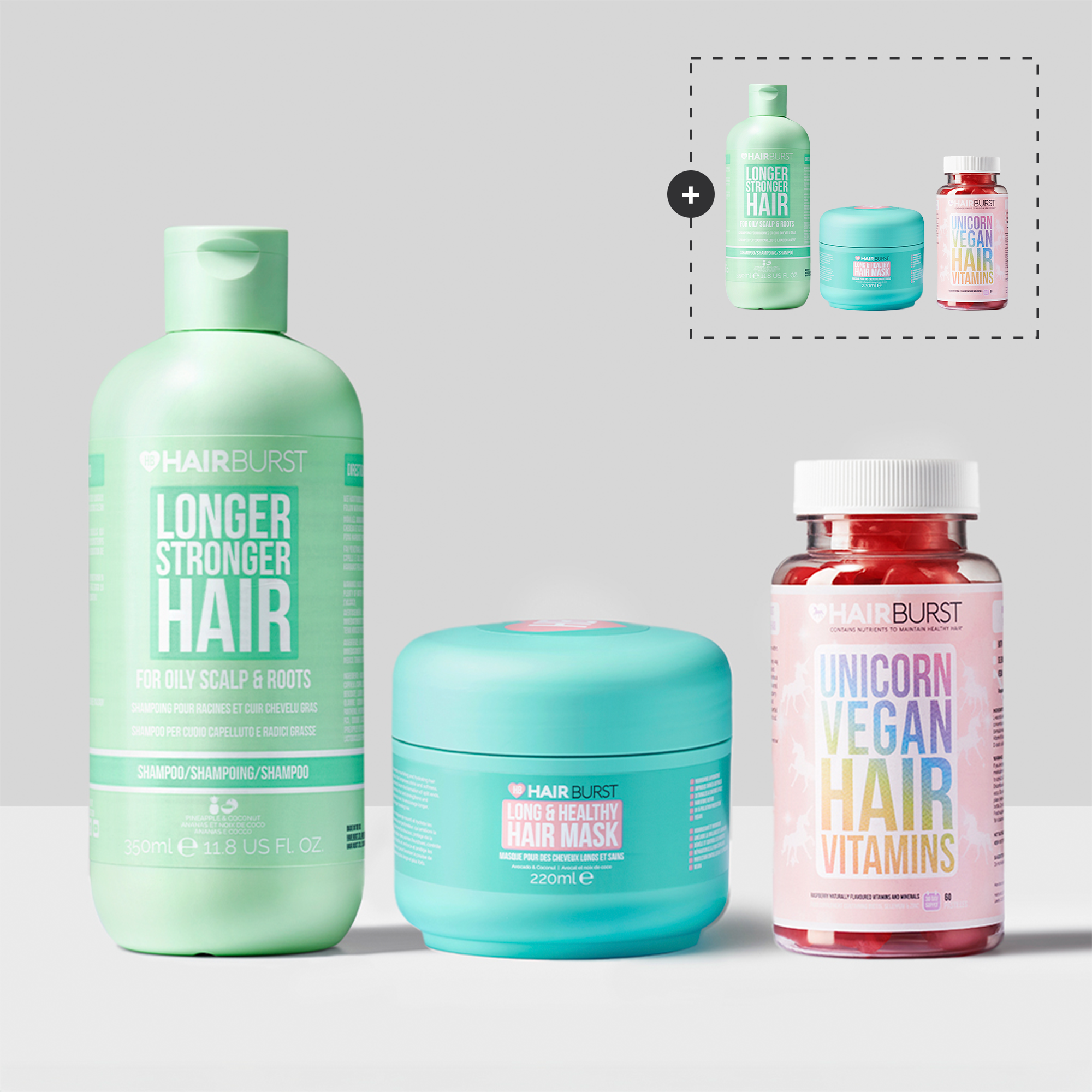 Trio Vegan Păr Sănătos