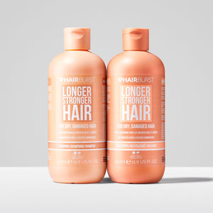 Set format din șampon și balsam pentru păr uscat și deteriorat
